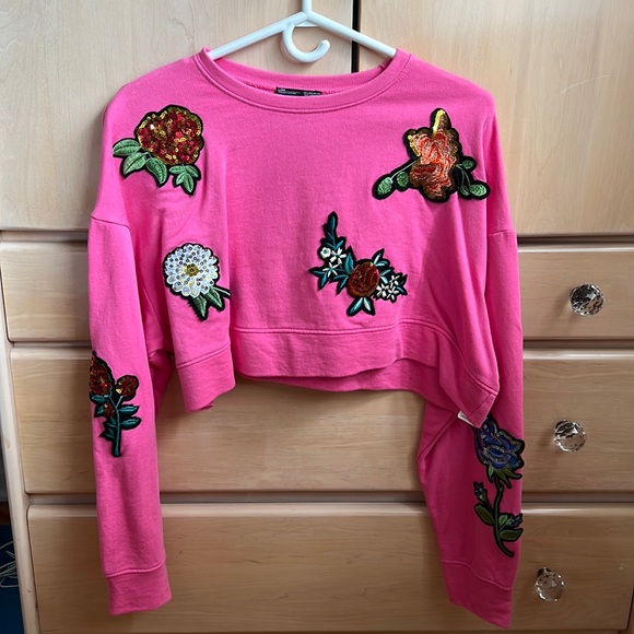 Zara cropped sweater NWOT - Picture 1 of 7